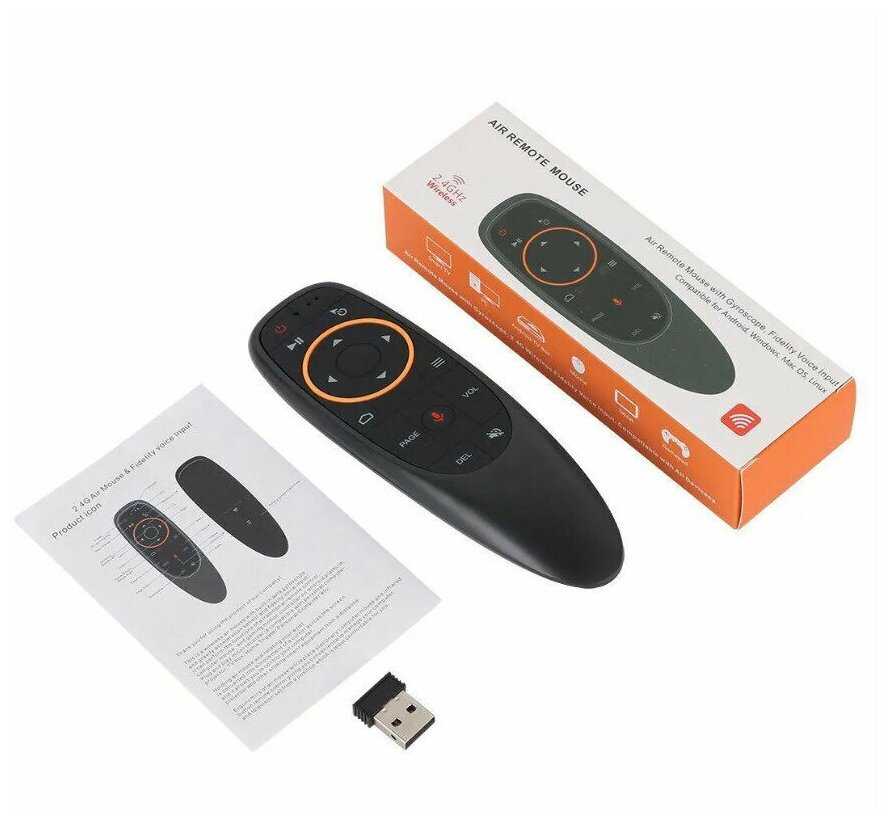 Пульт UNIVERSAL Android G10S (air mouse + VOICE REMOTE CONTROL) фотография 16