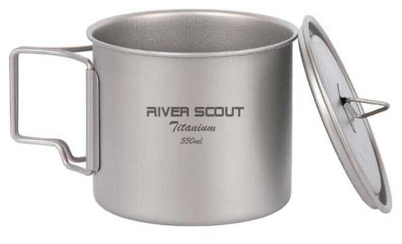 Титановая сверхлегкая и прочная кружка