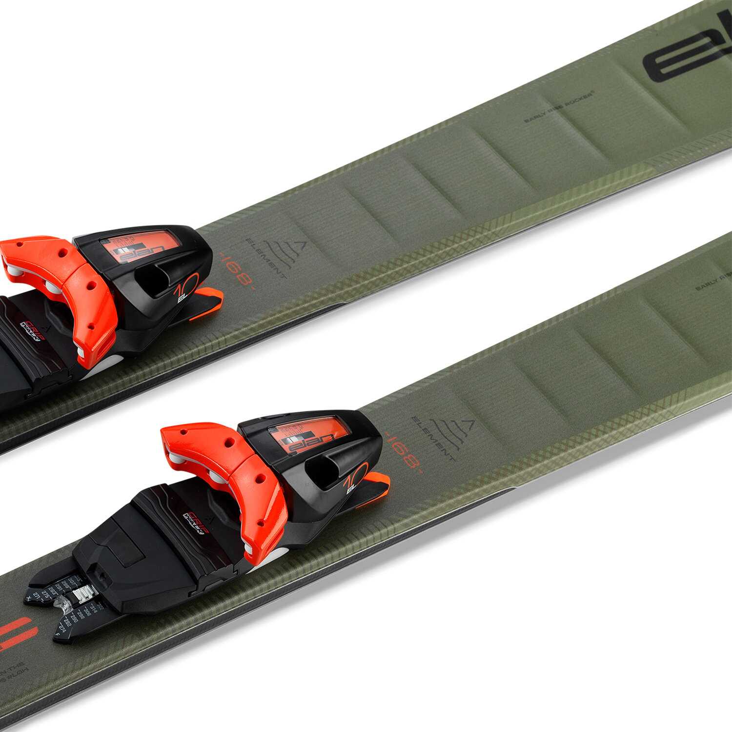 Горные лыжи с креплениями ELAN Element 78 Rs Ls (EL 10.0 GW) фотография 4