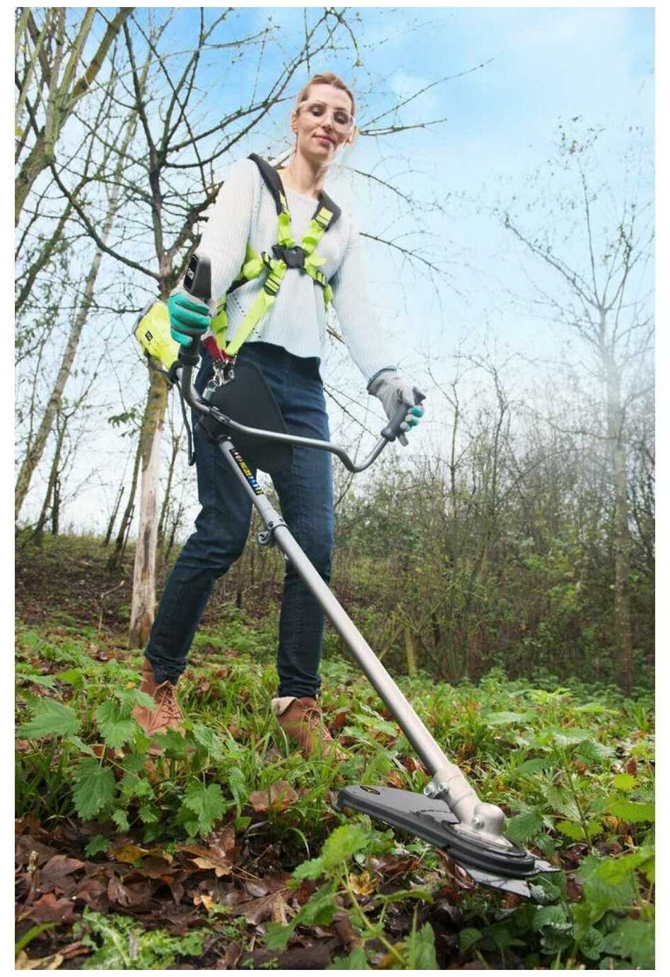 Триммер аккумуляторный RYOBI OBC 1820B фотография 9