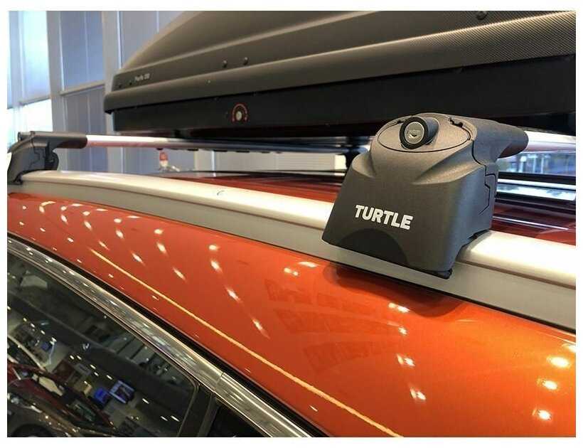 Багажник на крышу Turtle Air-2, аэро дуги на Киа ХСид 2020-2022, арт: TA2-204 фотография 2