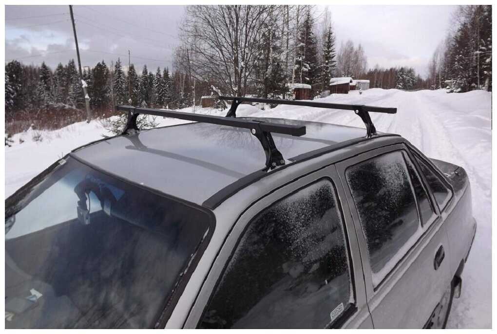 Багажник Муравей для а/м Daewoo Nexia - штатные места фотография 2