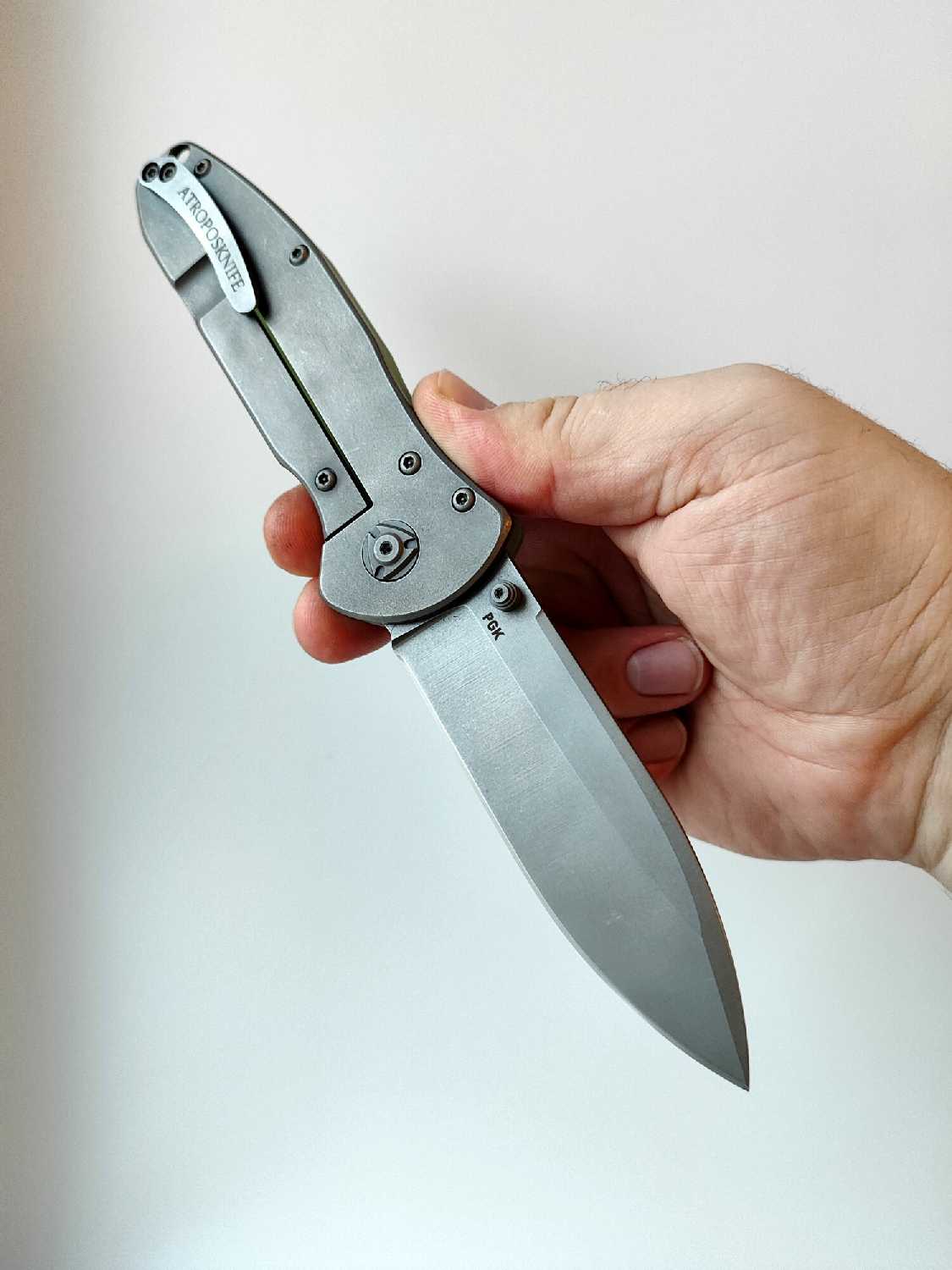 Нож туристический Atropos Кибер Бульдог фотография 32