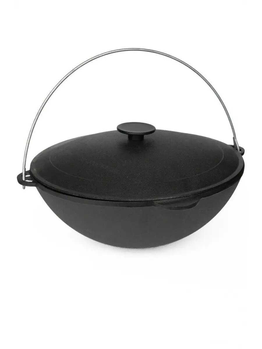 Казан чугунный Казан походный 15 литров фотография 8