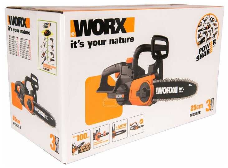 Пила аккумуляторная Worx WG322E фотография 14
