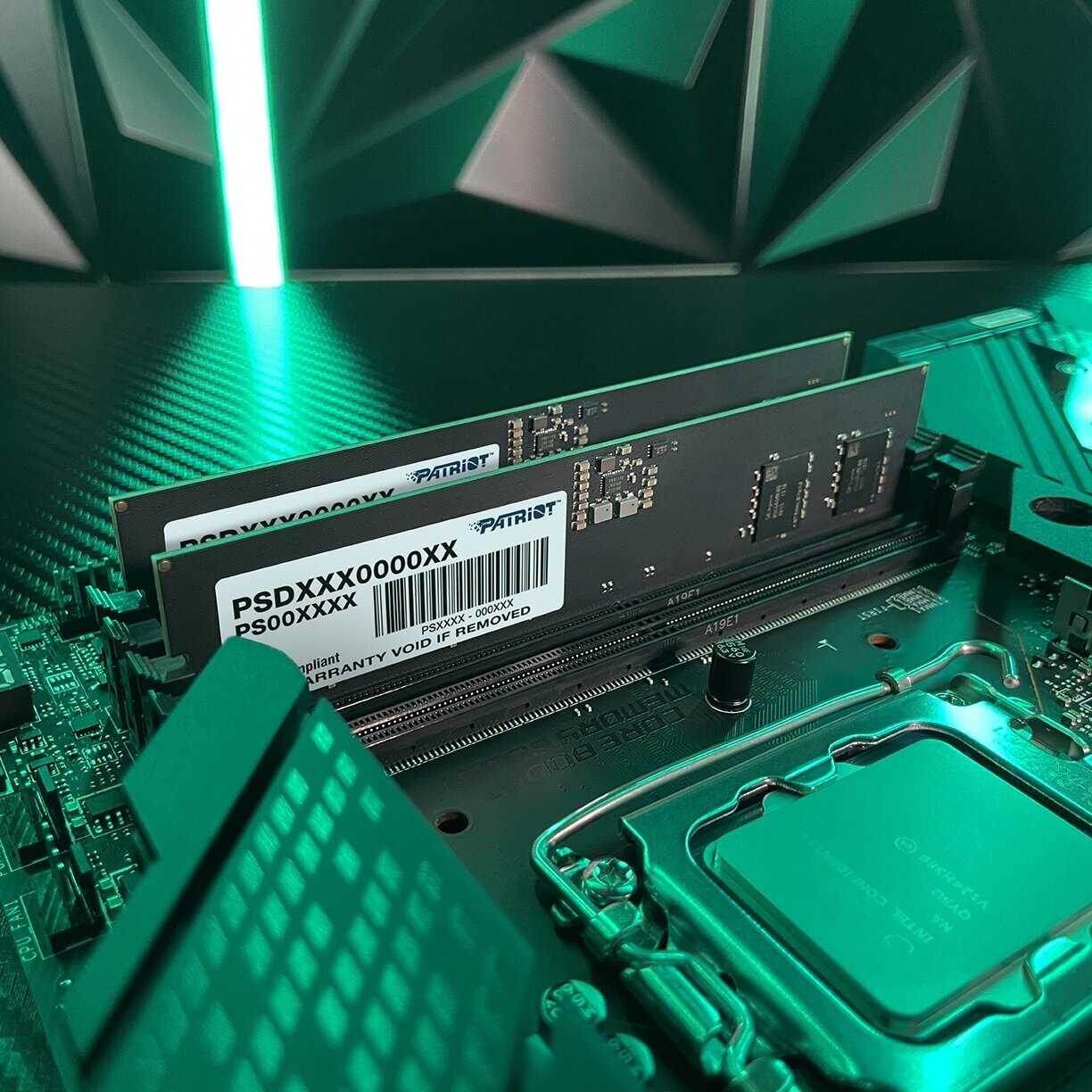 Оперативная память Patriot Memory SL 8 ГБ DDR5 5200 МГц DIMM CL42 (PSD58G520041) фотография 2