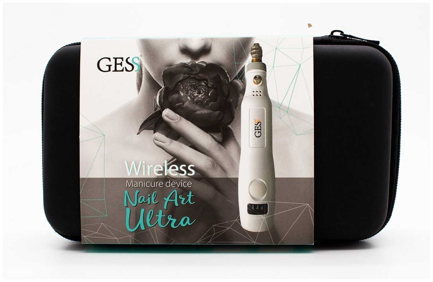 Аппарат для маникюра и педикюра GESS Nail Art Ultra (GESS-640) 12 насадок 15000 об/мин фотография 5