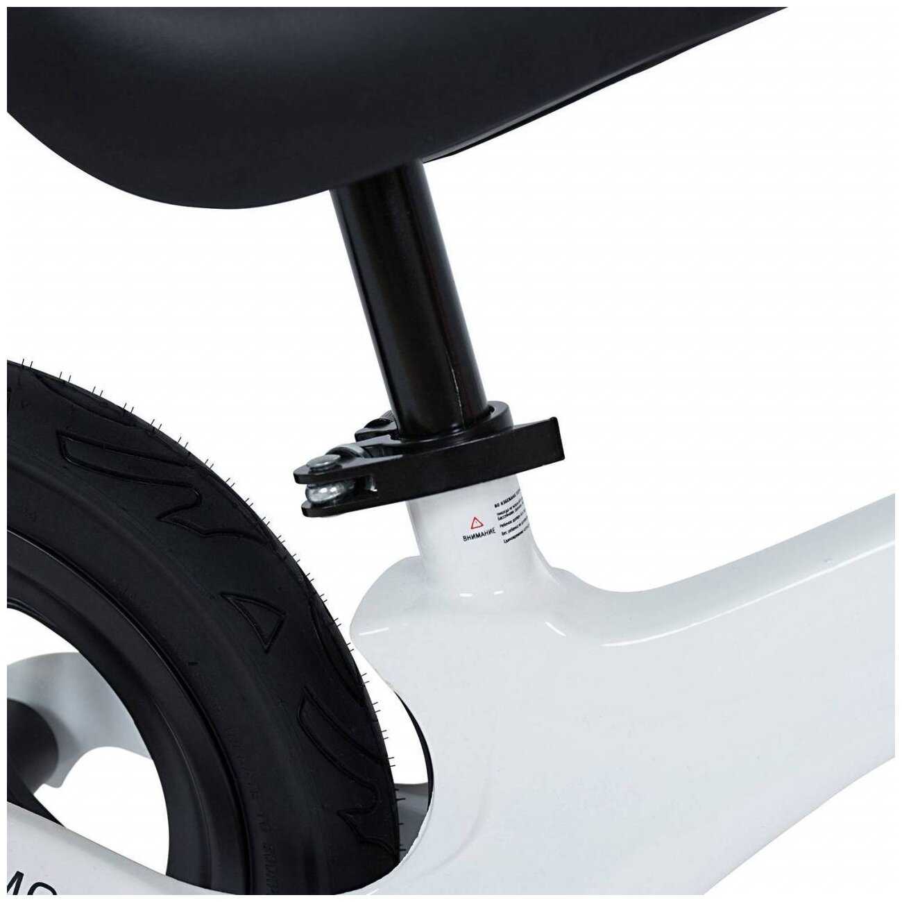 Беговел для детей Nuovita Mobinni N2 Nero Rosso/Красно-черный фотография 10