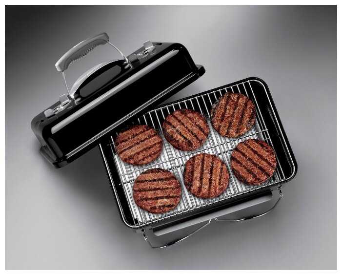 Гриль угольный Weber Go Anywhere, 43х31х41 см фотография 12