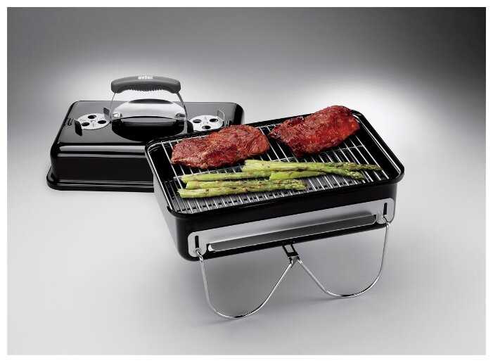 Гриль угольный Weber Go Anywhere, 43х31х41 см фотография 13