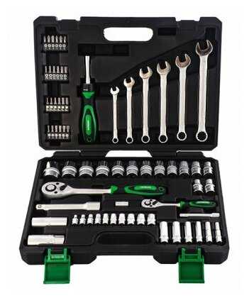Набор инструмента HIKOKI 1/4’’и 1/2” 68 предметов 774001
