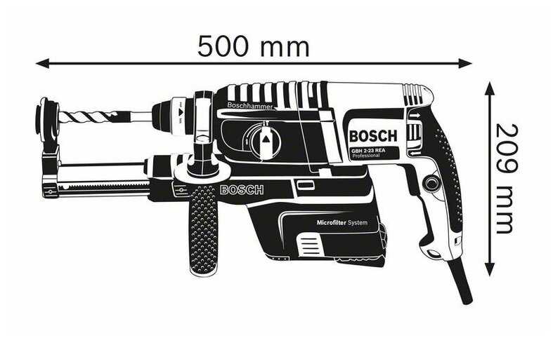 Перфоратор BOSCH GBH 2-23 REA фотография 9