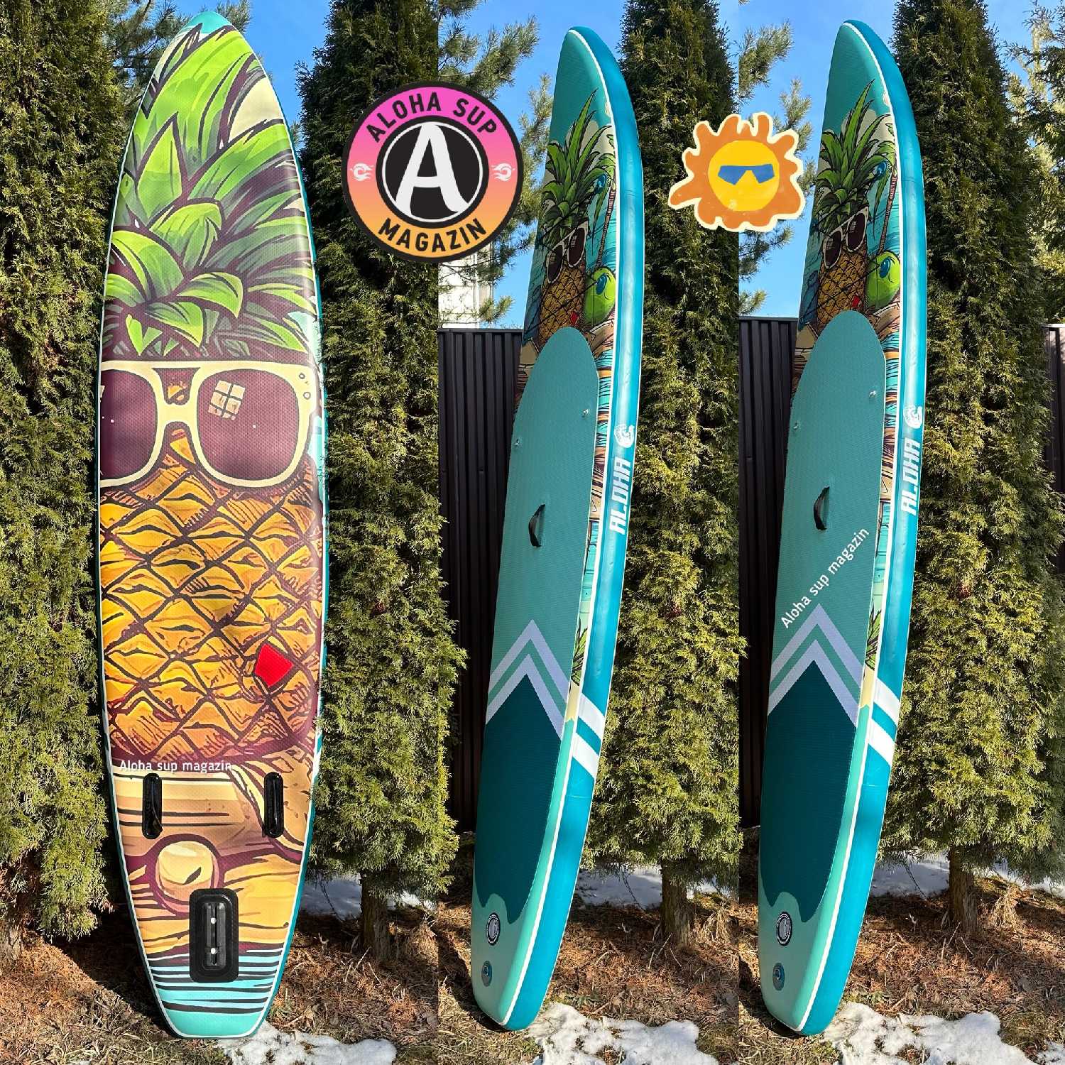 Сап-каяк ALOHA АНАНАС 12' x 32