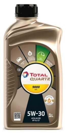 Синтетическое моторное масло TOTAL Quartz 9000 NFC 5W-30 фотография 2