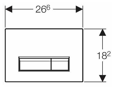 Кнопка смыва Geberit Sigma 40 (115.600.SI.1) фотография 9