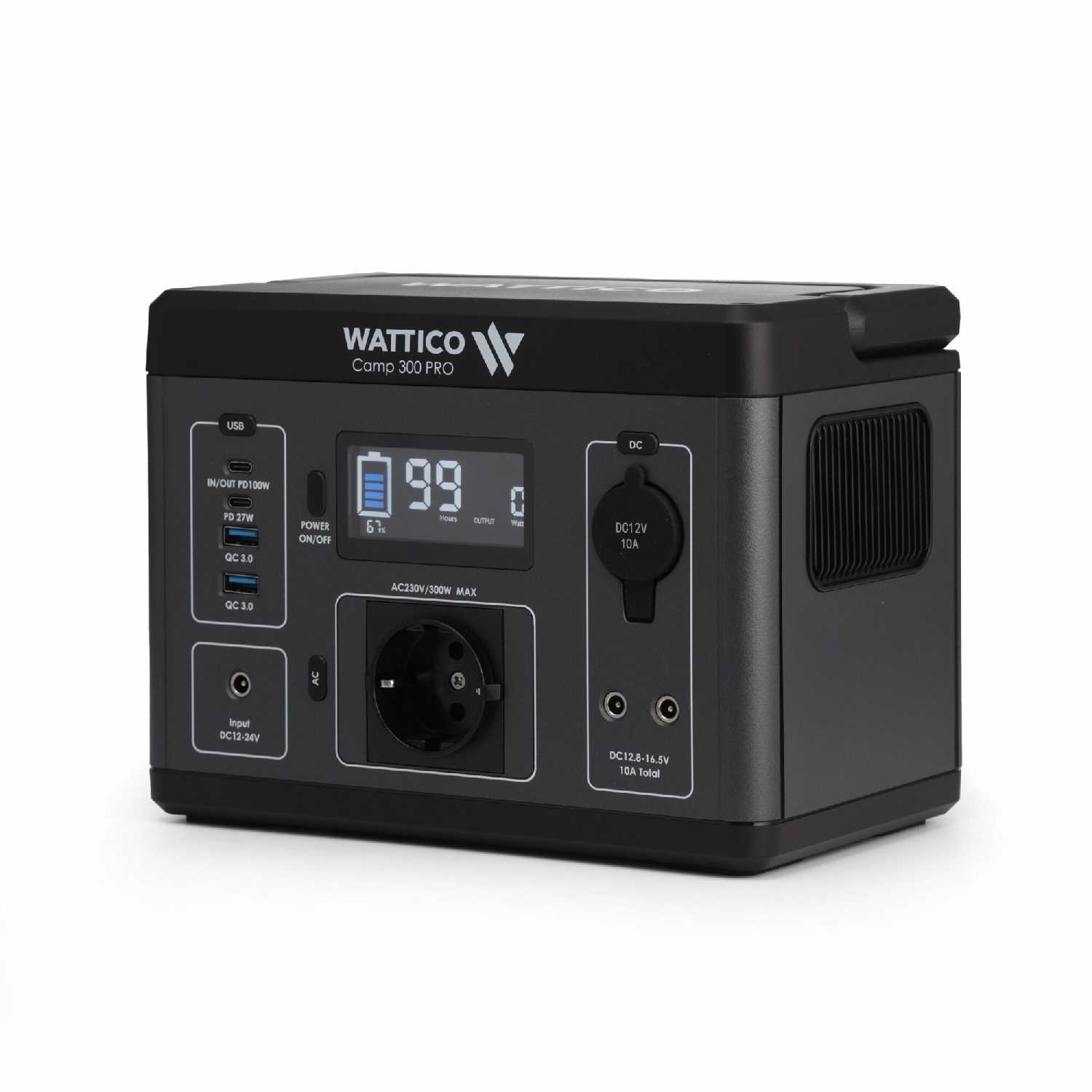 Портативная электростанция WATTICO Camp 300 Pro (78000 мАч) фотография 10