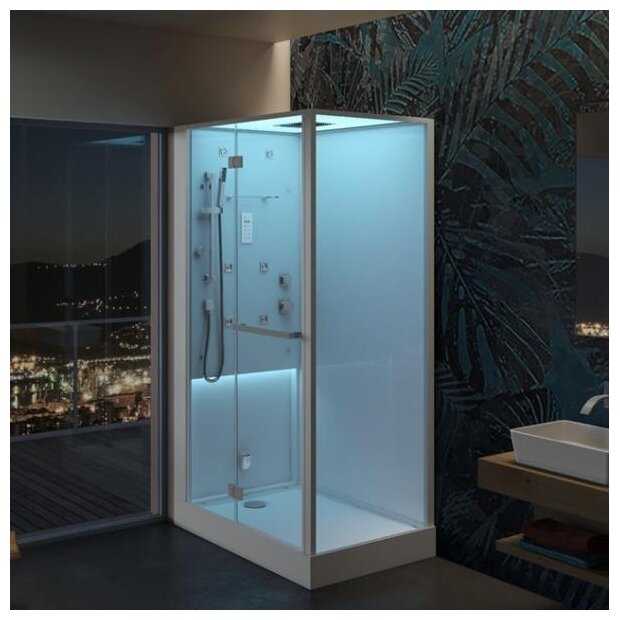 Душевая кабина Jacuzzi Bali BAL12230120 низкий поддон 120см*80см фотография 1