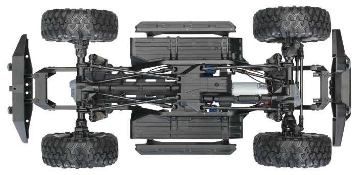 Внедорожник Traxxas TRX-4 Land Rover Defender 82056-4, 1:10, 58.6 см фотография 10