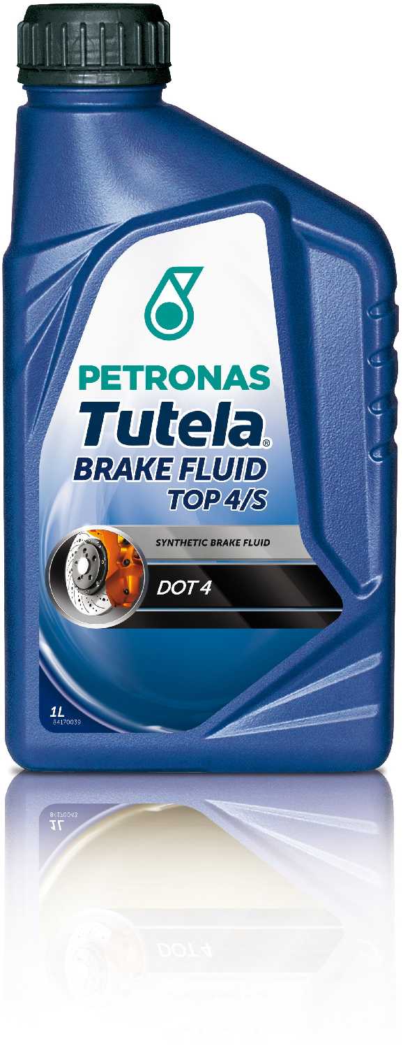 76007E18EU/15961619 Тормозная жидкость PETRONAS TUTELA TOP 4/S, канистра пластик 1л