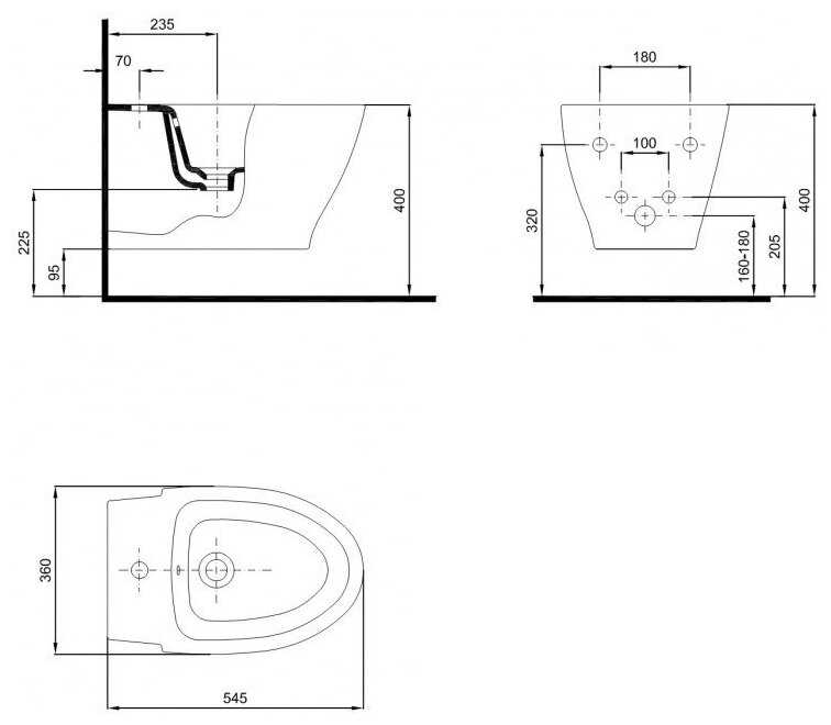 Биде Sanitana Pop Art (JZBD3) фотография 1