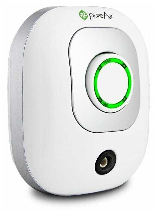 Очиститель воздуха компактный беспроводной в розетку GreenTech Environmental pureAir 50 V3 - Активный кислород + Ионизация + регулируемый Озон. фотография 1