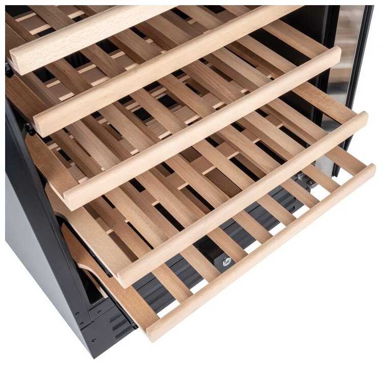 Встраиваемый винный шкаф TEMPTECH WPQ60SCS фотография 1