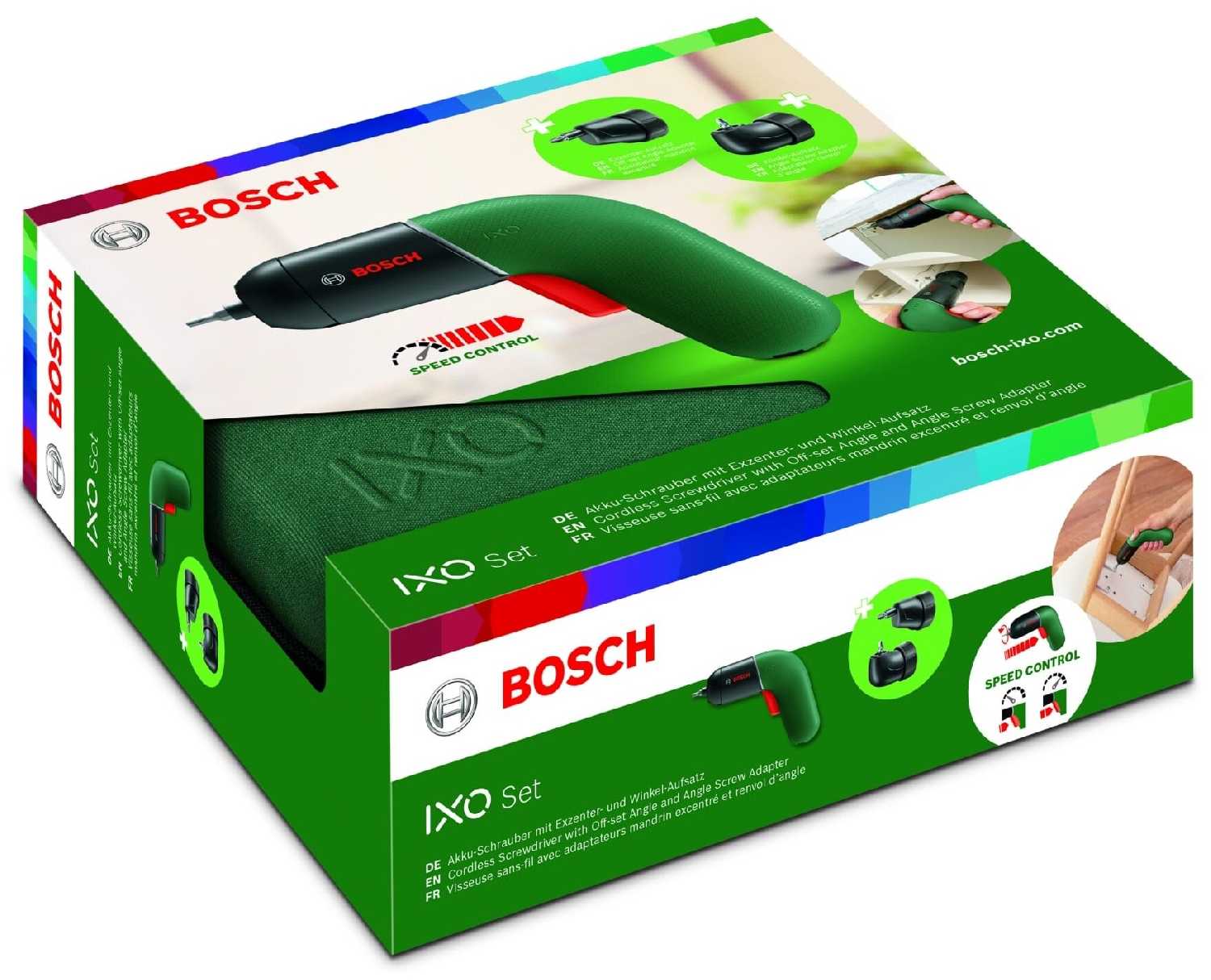Аккумуляторная отвертка BOSCH IXO 6 set фотография 2