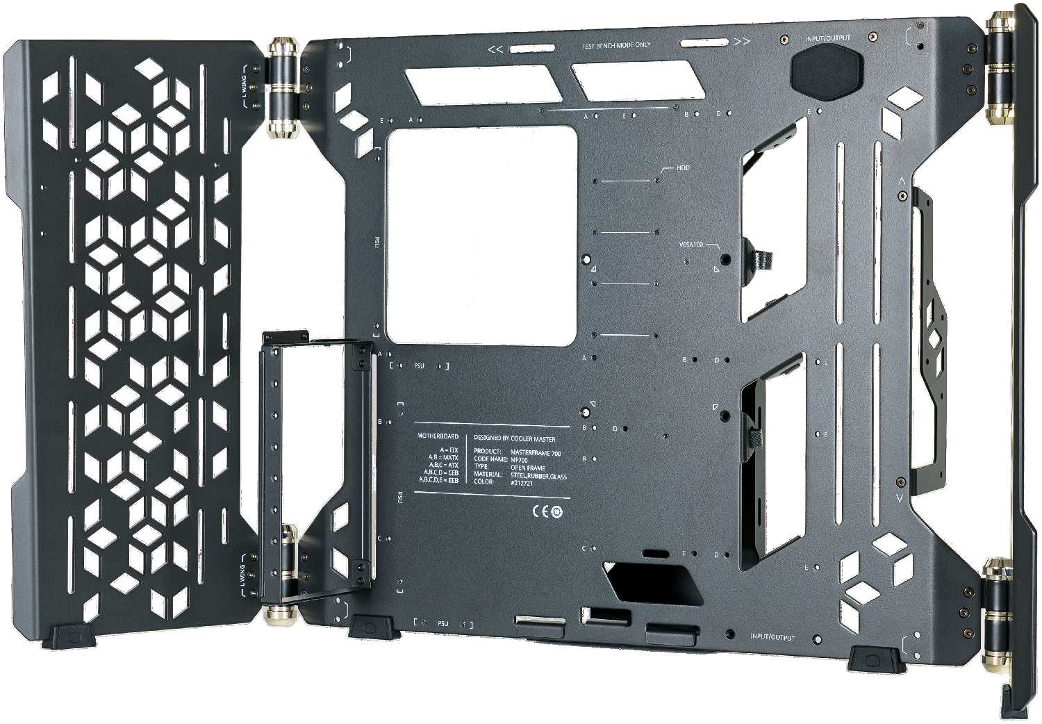 Компьютерный корпус Cooler Master MasterFrame 700 TG (MCF-MF700-KGNN-S00) фотография 17