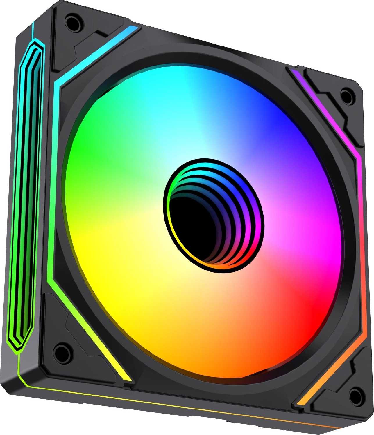 Вентилятор для корпуса Bloody BD-CF120ARGB5 LCD ARGB [120x120x25] фотография 1