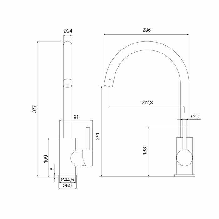 Смеситель IDDIS Kitchen K05STJ0i05 фотография 7