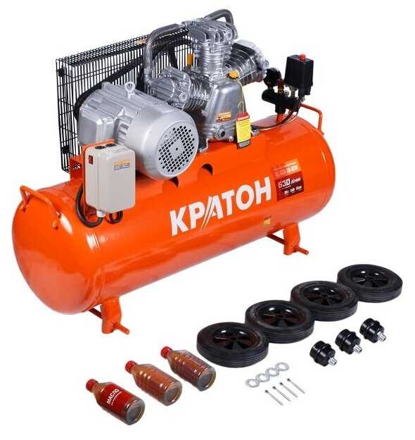 Компрессор Кратон AC-630-110-BDW, 3 кВт фотография 6