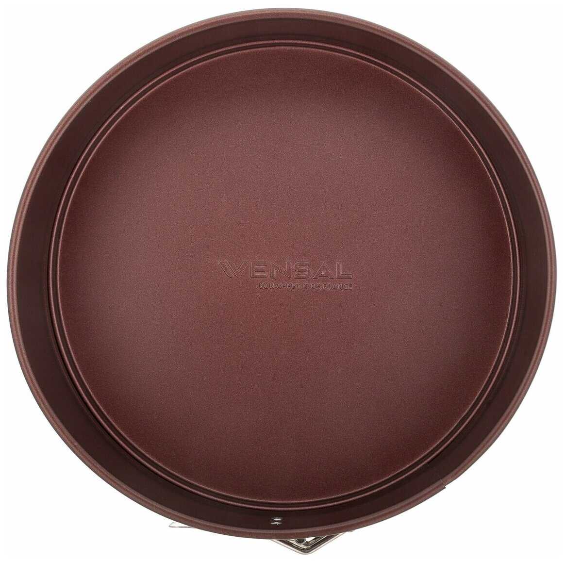 VENSAL 2507VS Форма для выпечки Vensal Piquant круглая разъемная 21см из углеродистой стали фотография 1