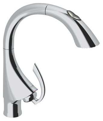 Смеситель для кухни (мойки) Grohe K4 33782000, рычажный