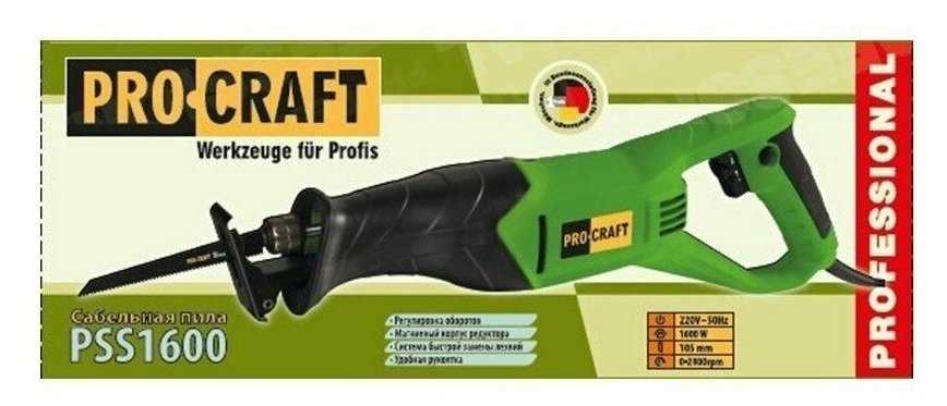 Пила ProCraft PSS1600 фотография 1