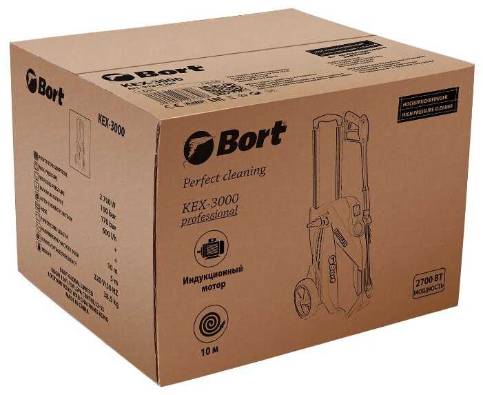 Мойка высокого давления Bort KEX-3000 фотография 8