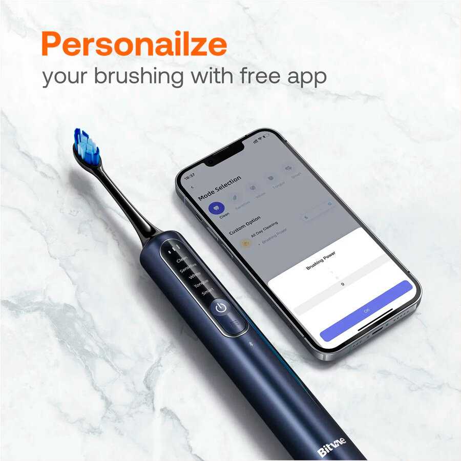 Электрическая зубная щетка Bitvae S3 Smart E-Toothbrush (S3) фотография 22