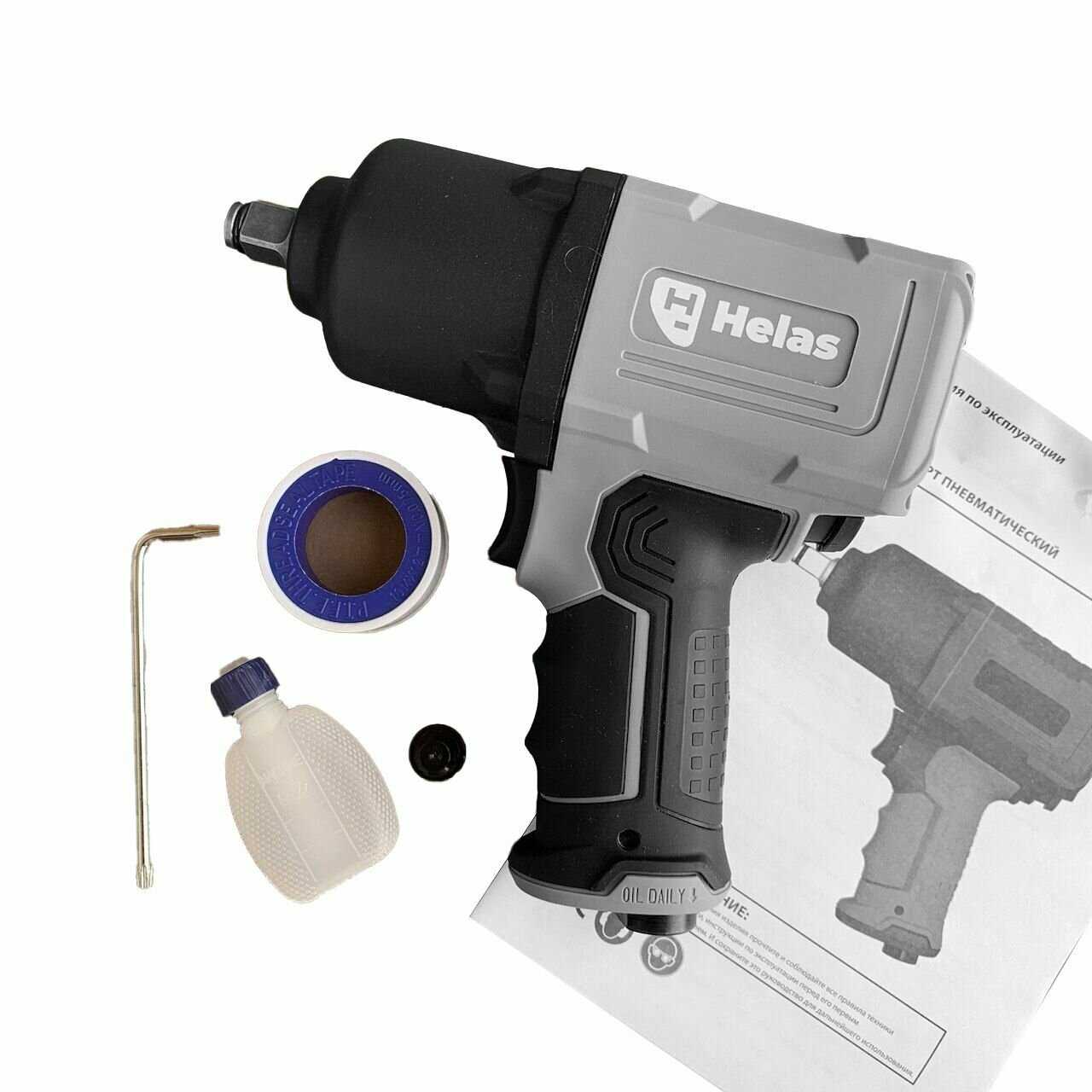Профессиональный пневматический гайковерт HELAS фотография 1