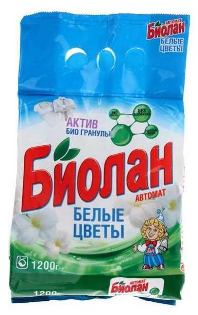 Стиральный порошок Биолан Белые цветы (автомат) фотография 1