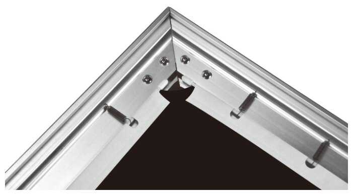 На раме матовый белый экран Digis VELVET DSVFS-16909L фотография 2