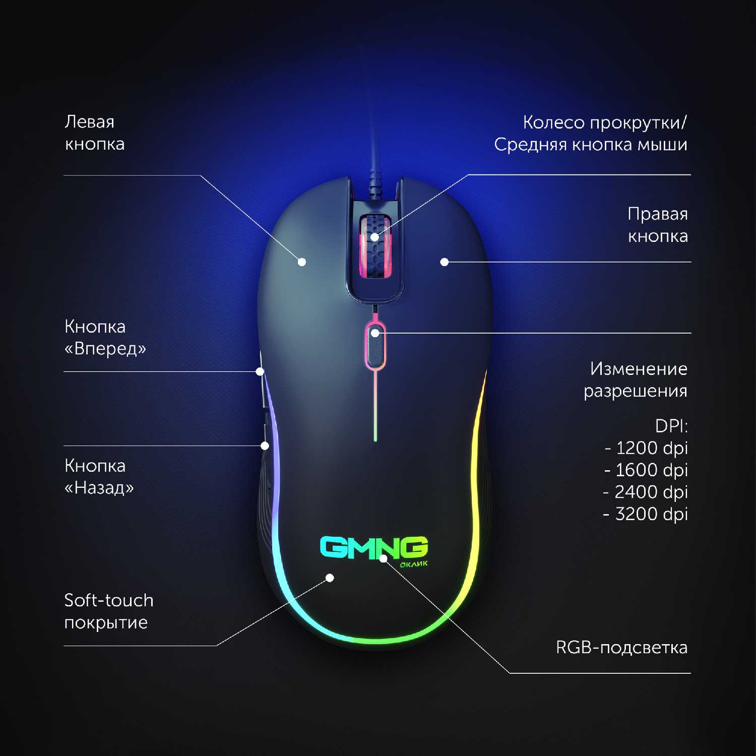 Мышь GMNG 723GM USB (1533533) фотография 16