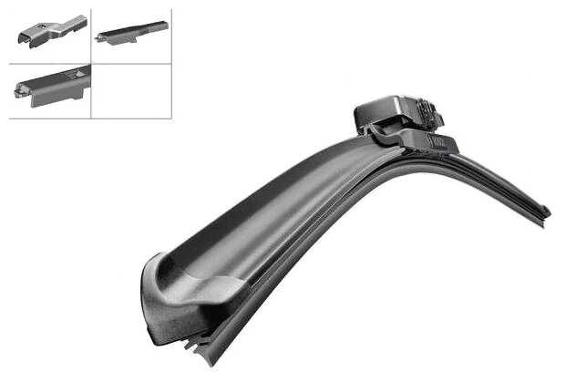 Щетка стеклоочистителя бескаркасная Bosch Aerotwin Rear A404H