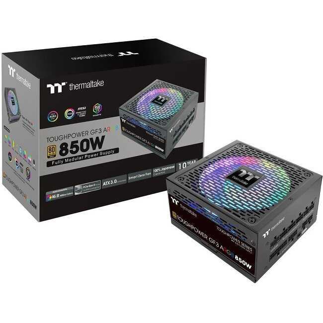 Блок питания Thermaltake Toughpower GF3 (PS-TPD-0850F4FAGE-1) фотография 1