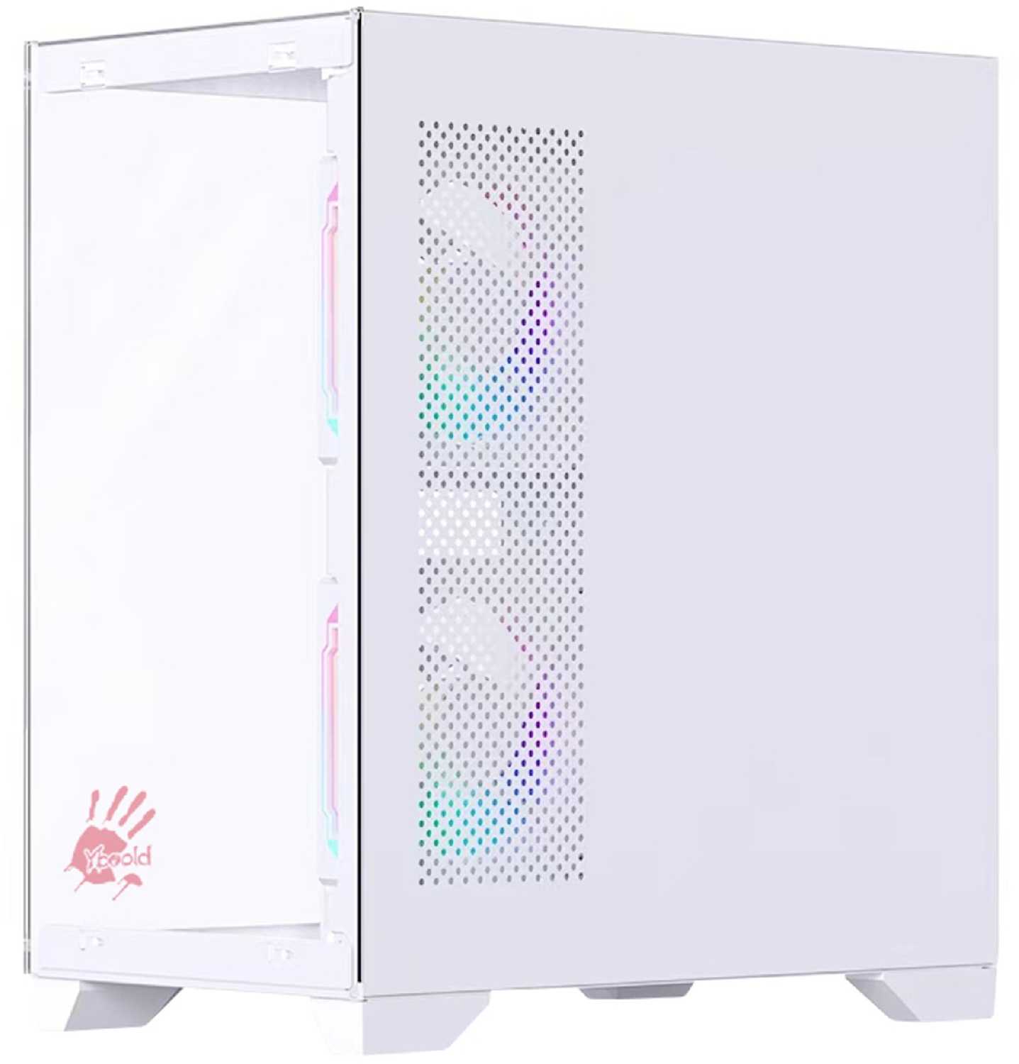 Корпус BLOODY BD-CC103F [Mini-Tower, mATX, без БП] [bd-cc103f-wh] фотография 7