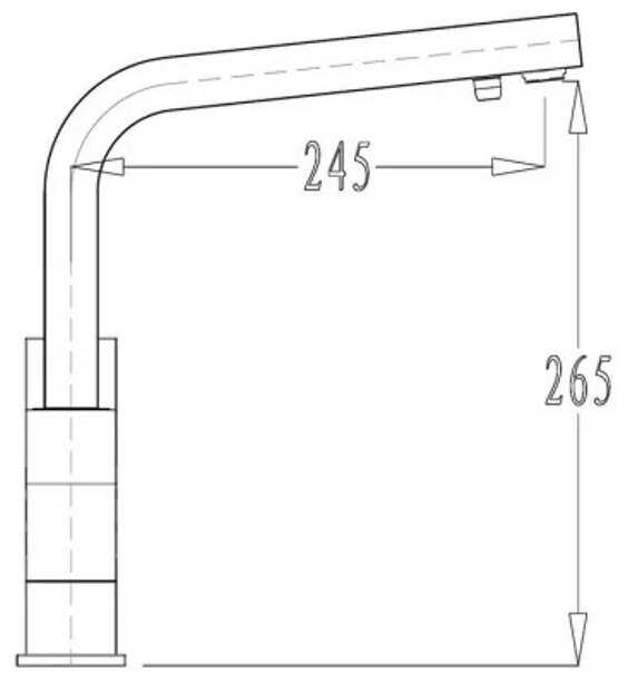 Смеситель универсальный KAISER Sonat (34044-9) фотография 8
