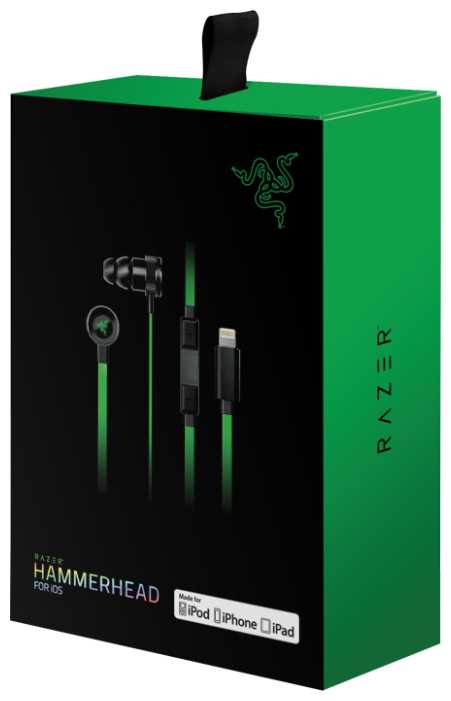 Наушники Razer Hammerhead for iOs фотография 4