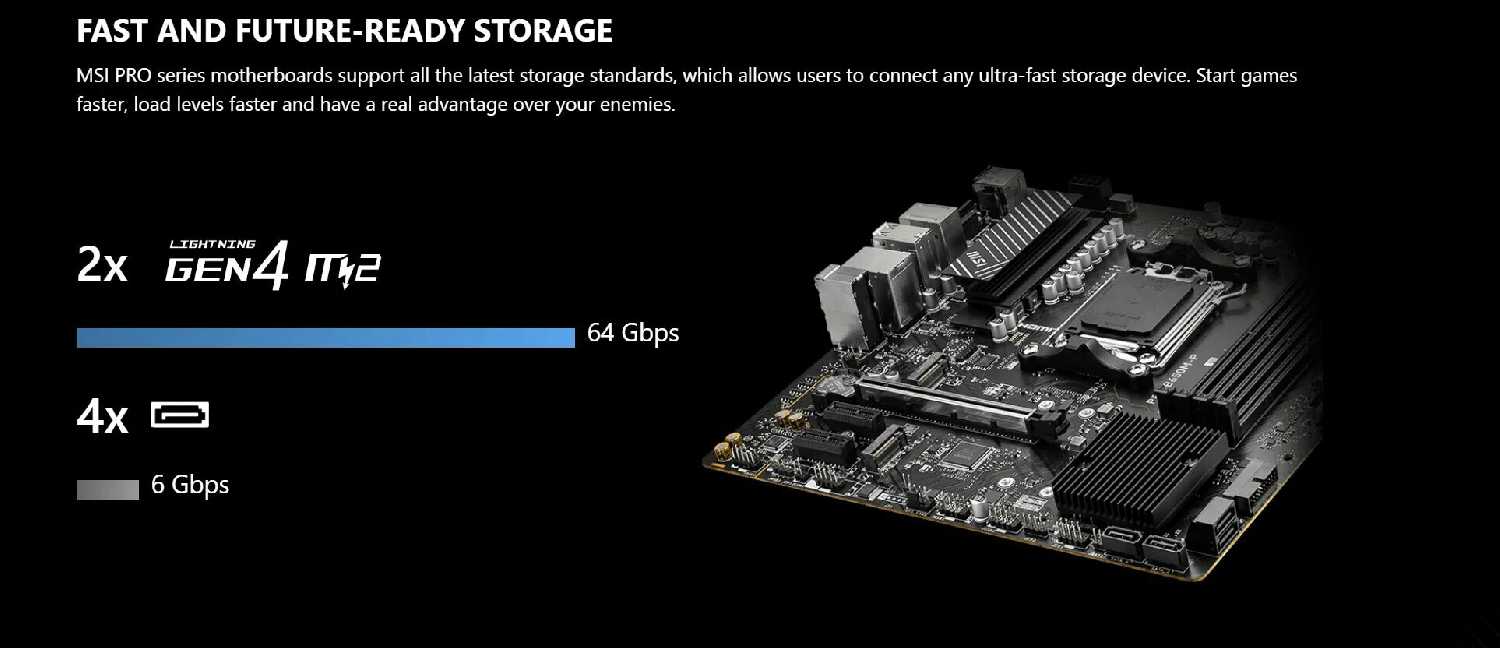 Материнская плата MSI PRO B650M-P (SocketAM5) фотография 5
