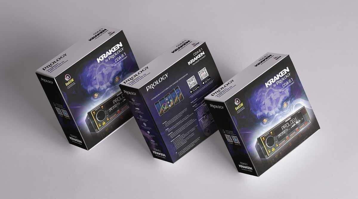 Автомагнитола PROLOGY CDA-8.1 KRAKEN FM/USB/BT ресивер 8х65 Вт фотография 4