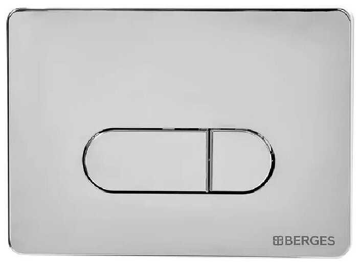 Инсталляция BERGES Novum 525 для монтажа подвесного унитаза кнопка D3 хром глянец фотография 3