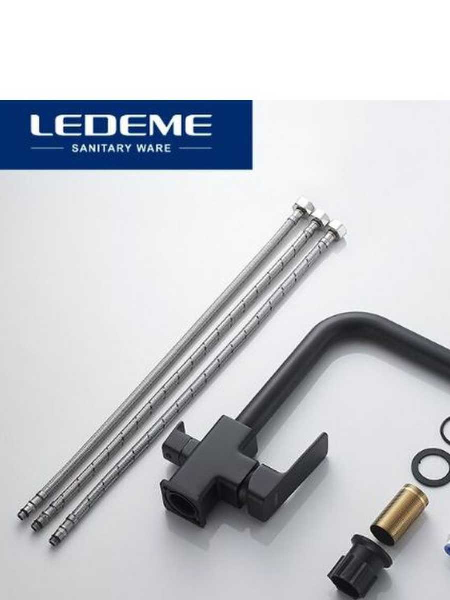 Смеситель для кухни Ledeme Смеситель для кухни со встроенным фильтром (L4080B-3) фотография 19