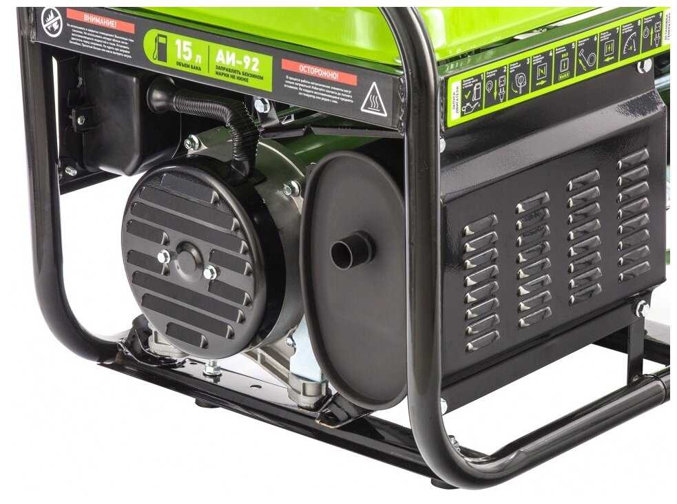 Бензиновый генератор Сибртех БС-3500 фотография 13